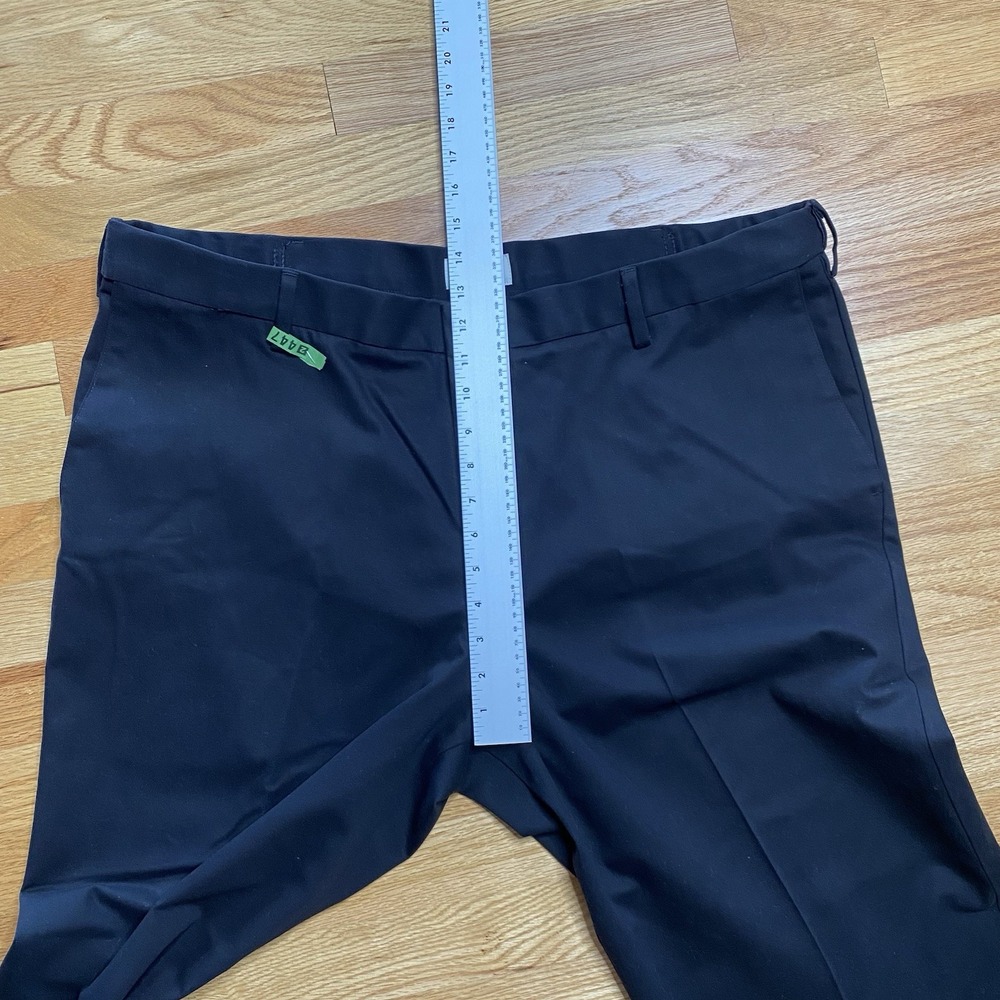 Dockers Chino Pants Men W42 L30 Black Straight Leg Stretch Cotton Teacher Work - Picture 8 of 10
